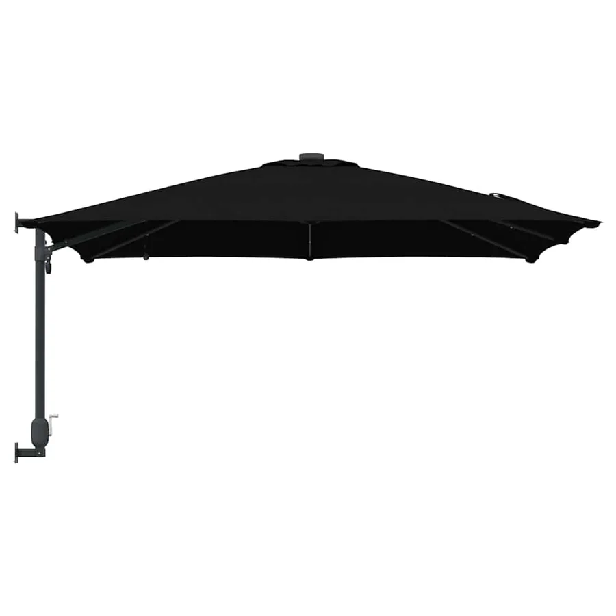 Parasol de jardin Noir 248,5 x 247,5 x 160 cm - 5