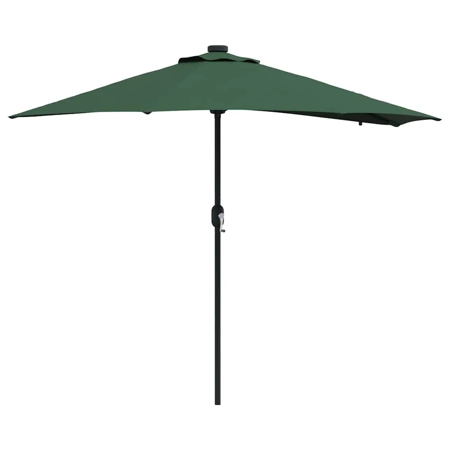 Parasol de jardin Vert 294 x 150 x 223 cm Polyester et Acier - 2