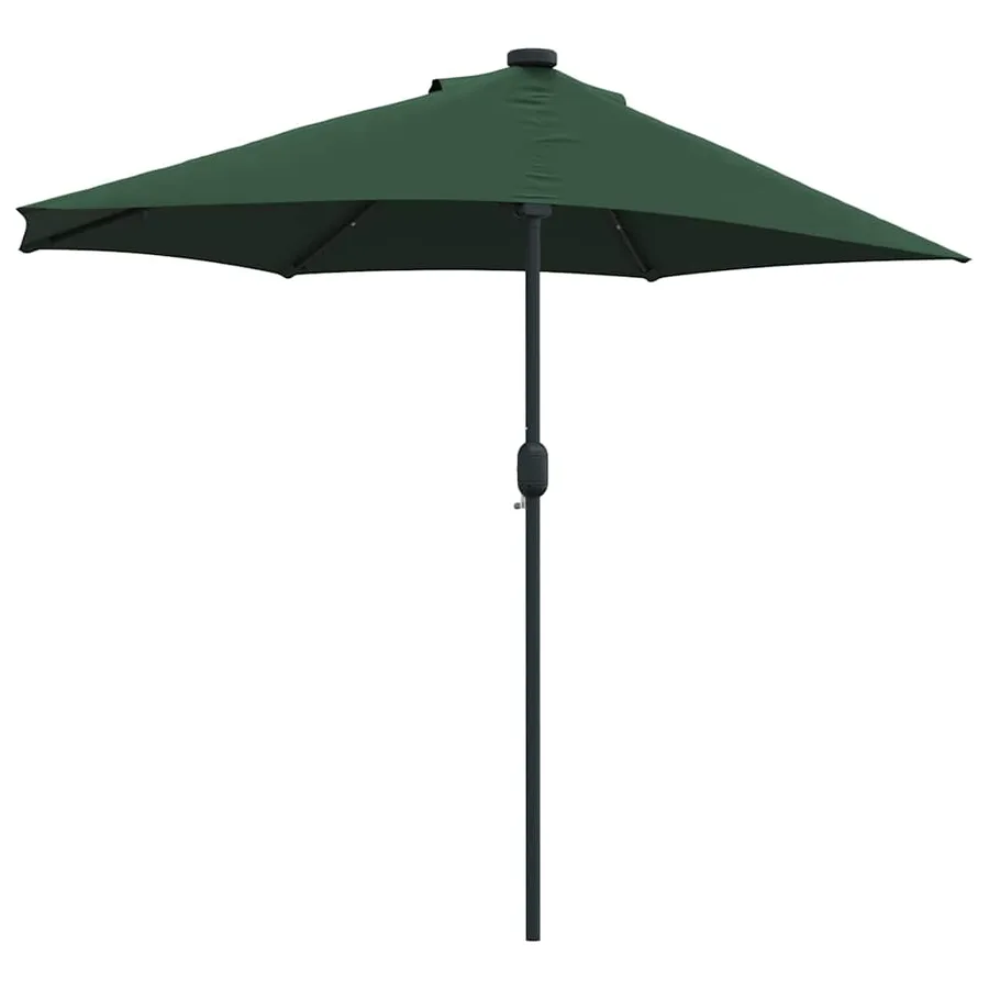 Parasol de jardin Vert 294 x 150 x 223 cm Polyester et Acier - 7