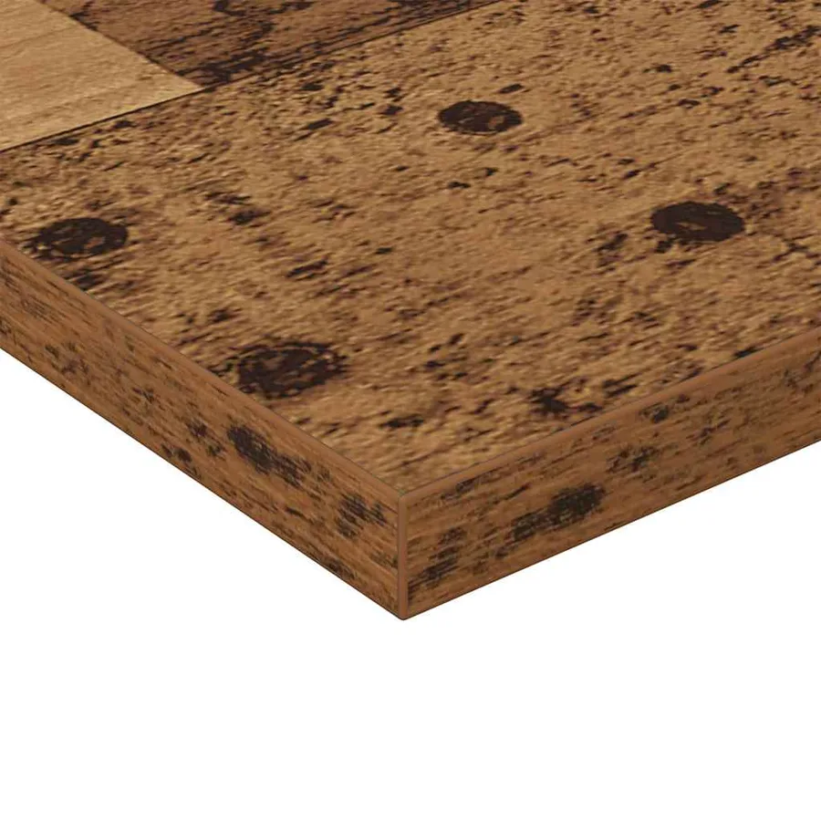 Étagère à livres 4 pcs Marron 100 x 20 x 1,5 cm - 9