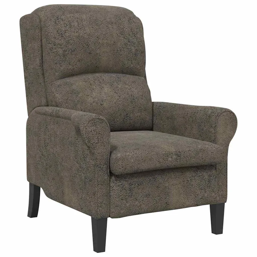 fauteuil Gris foncé Simili cuir - 2