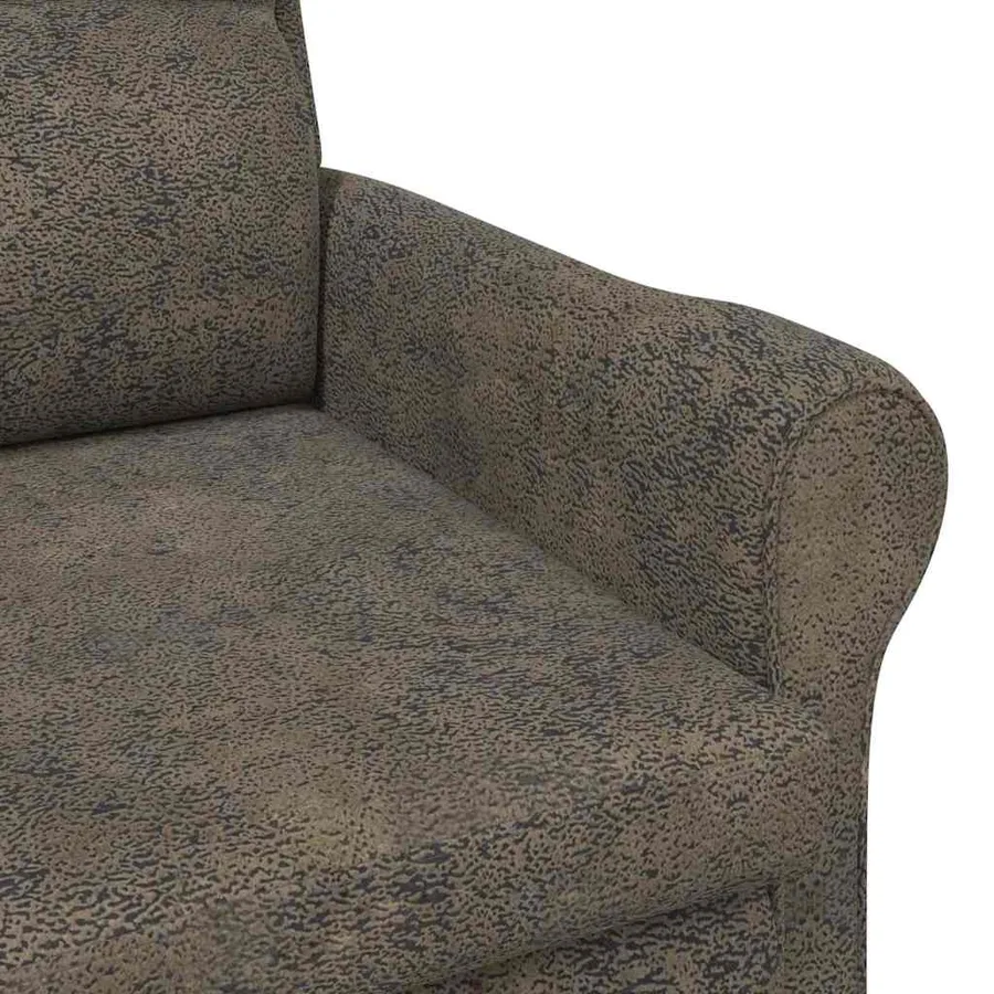 fauteuil Gris foncé Simili cuir - 7