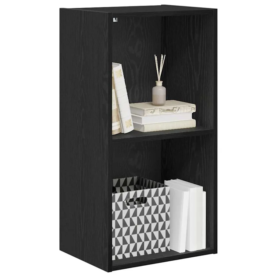 Étagère Chêne noir 40 x 30 x 77 cm Bois d'ingénierie - 3