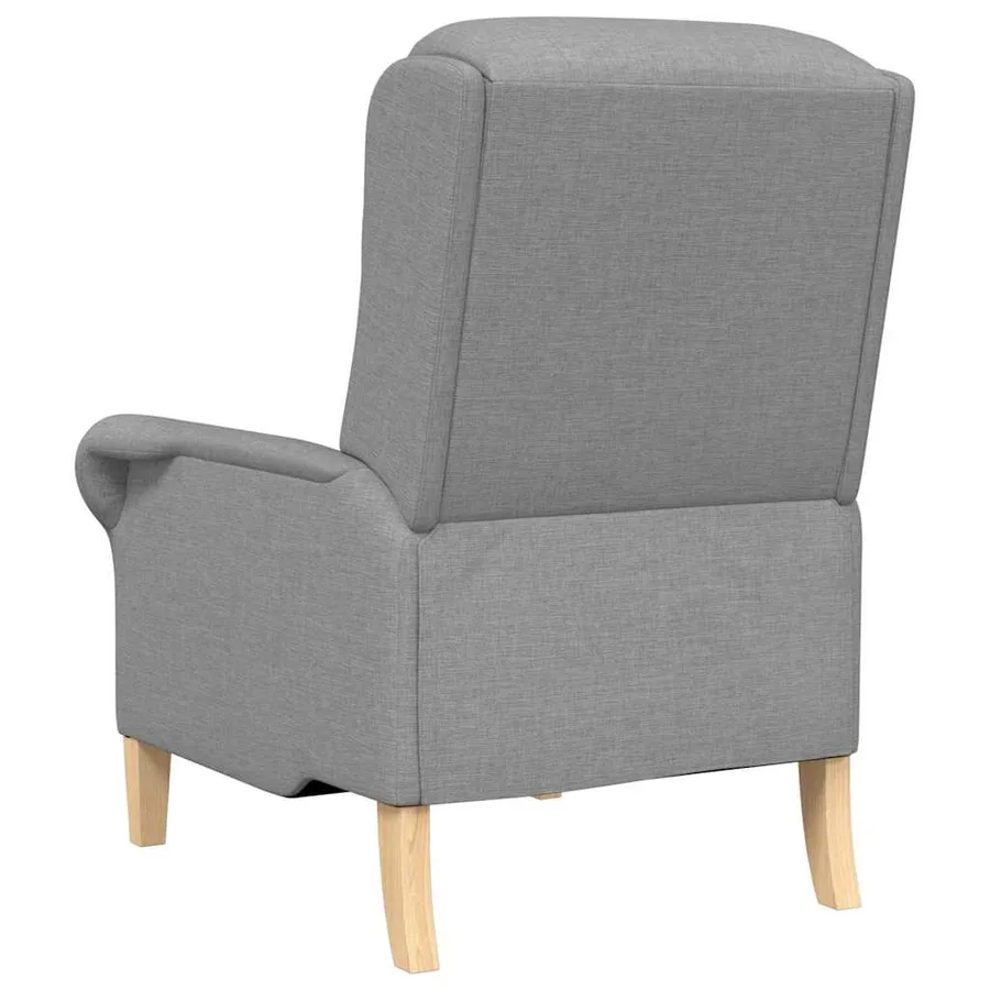 fauteuil Gris clair tissu - 6