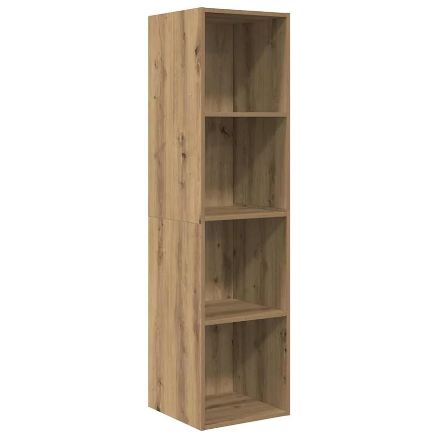 Ensemble meuble TV 3 pcs Chêne artisanal Bois d'ingénierie - 6