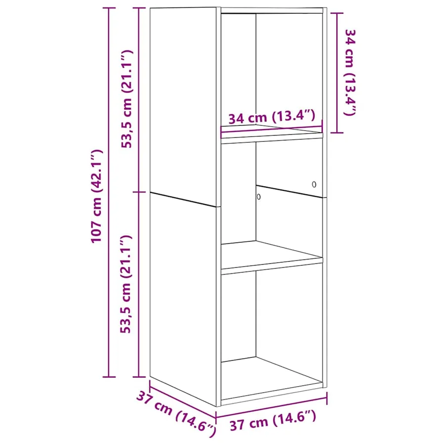 Ensemble meuble TV 2 pcs Chêne artisanal Bois d'ingénierie - 11