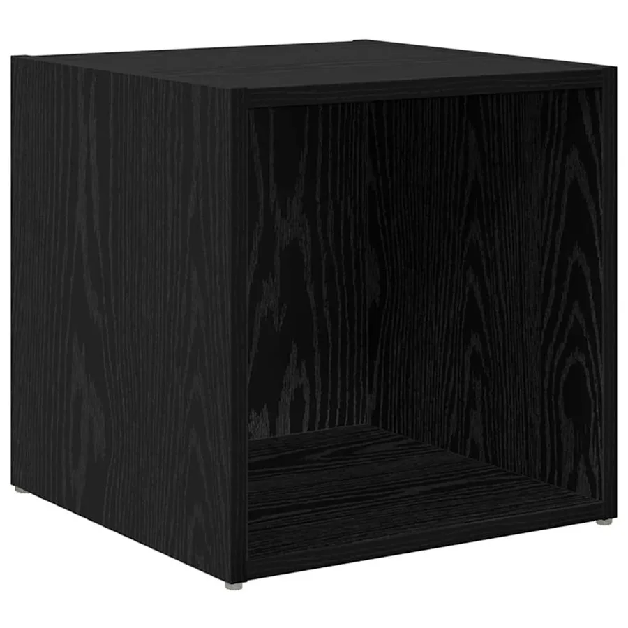 Ensemble meuble TV 2 pcs 37 x 35 x 37,5 cm Noir - 5