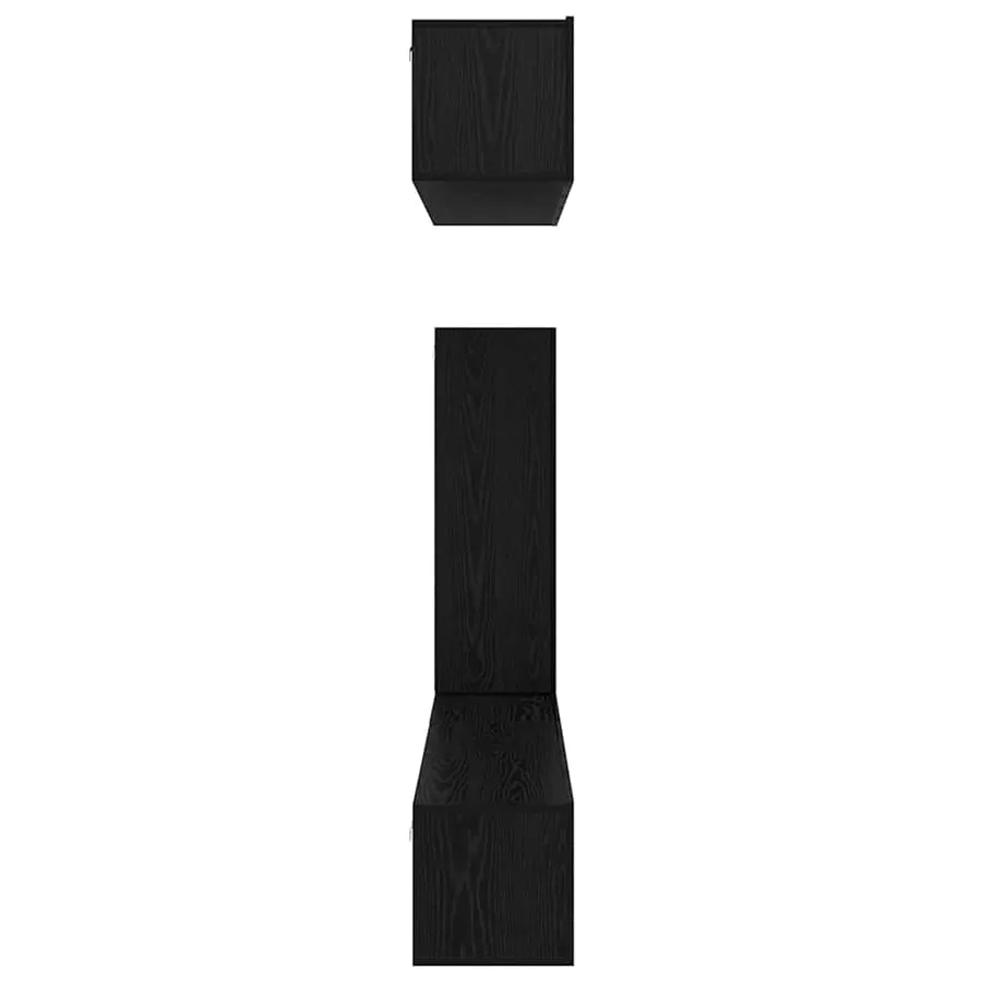 Ensemble meuble TV 6 pcs Chêne noir Bois d'ingénierie - 8