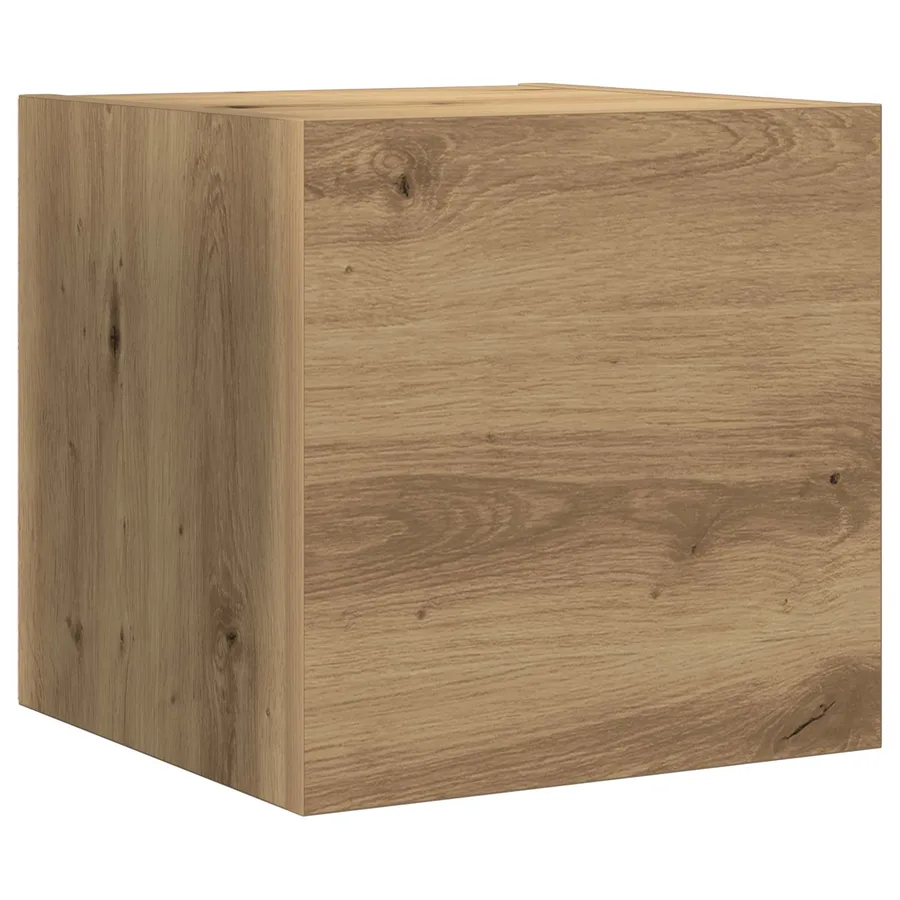 Ensemble meuble TV 3 pcs Chêne artisanal Bois d'ingénierie - 6