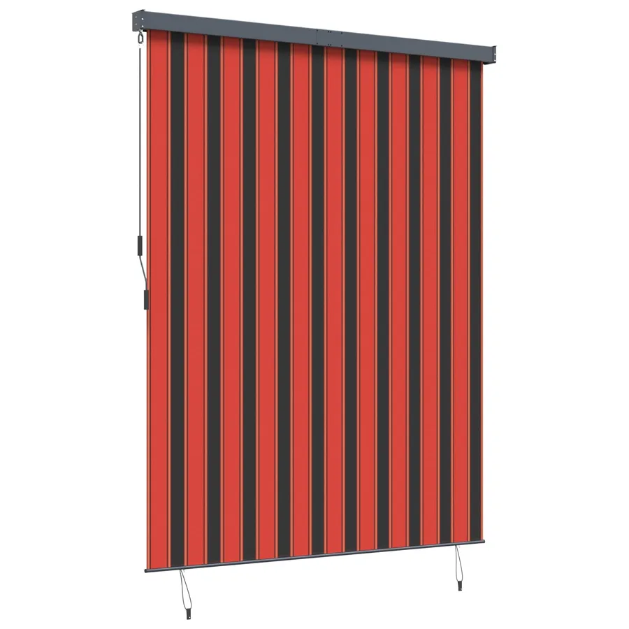 Store enrouleur Orange et marron 200 x 250 cm - 3