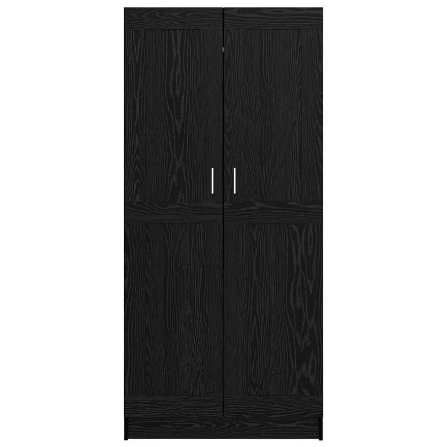 Armoire Chêne noir 82,5 x 51,5 x 180 cm Bois d'ingénierie - 6