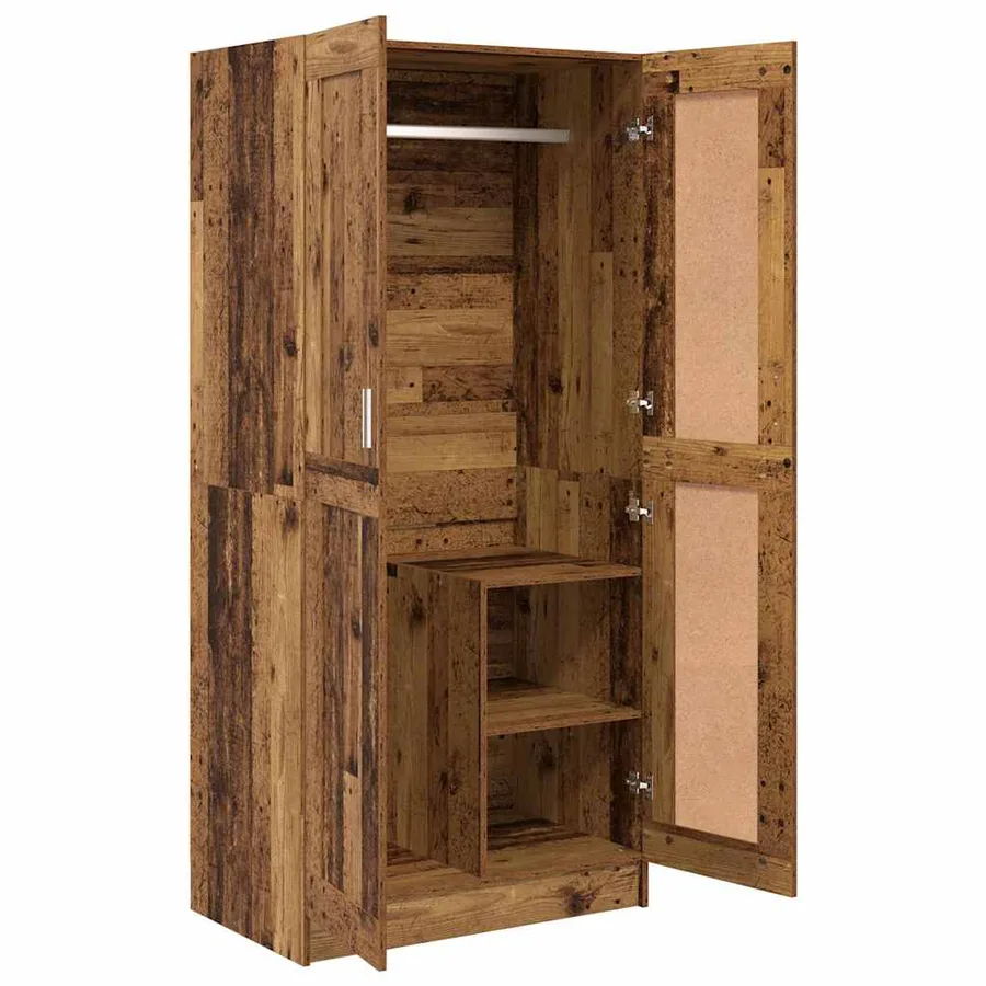 Armoire Bois ancien 82,5 x 51,5 x 180 cm Bois d'ingénierie - 2