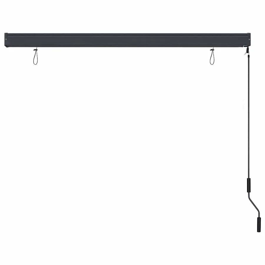 Store enrouleur Orange et marron 180 x 250 cm - 4