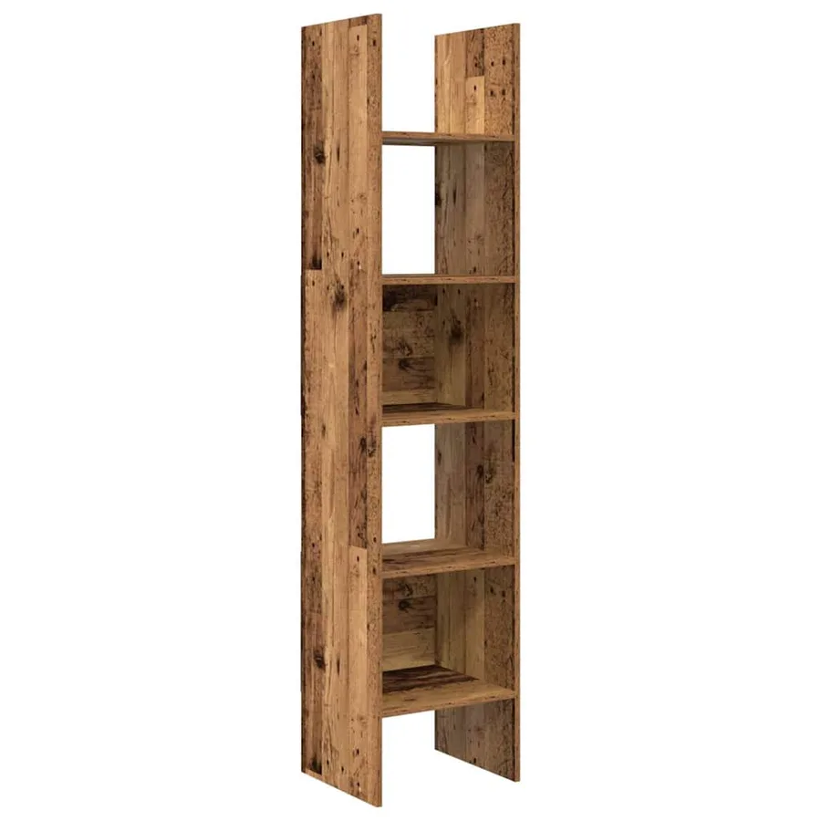 Bibliothèque Bois ancien 40 x 35 x 180 cm Bois d'ingénierie - 2