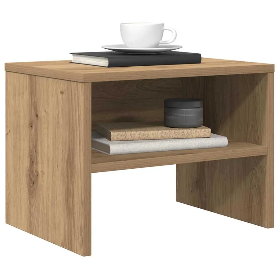 Cabinet de chevet chêne artisanal 40 x 40 x 30 cm - 3