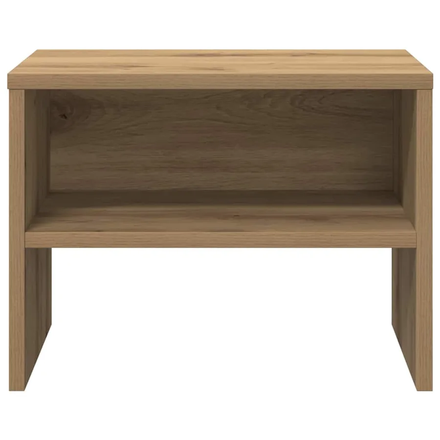 Cabinet de chevet chêne artisanal 40 x 40 x 30 cm - 5