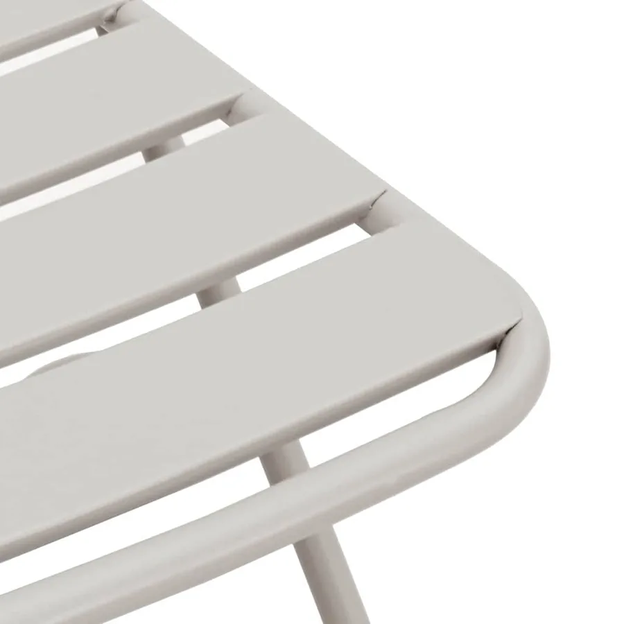 Chaise de jardin pliante 2 pcs Beige 42 x 52 x 82 cm - 10