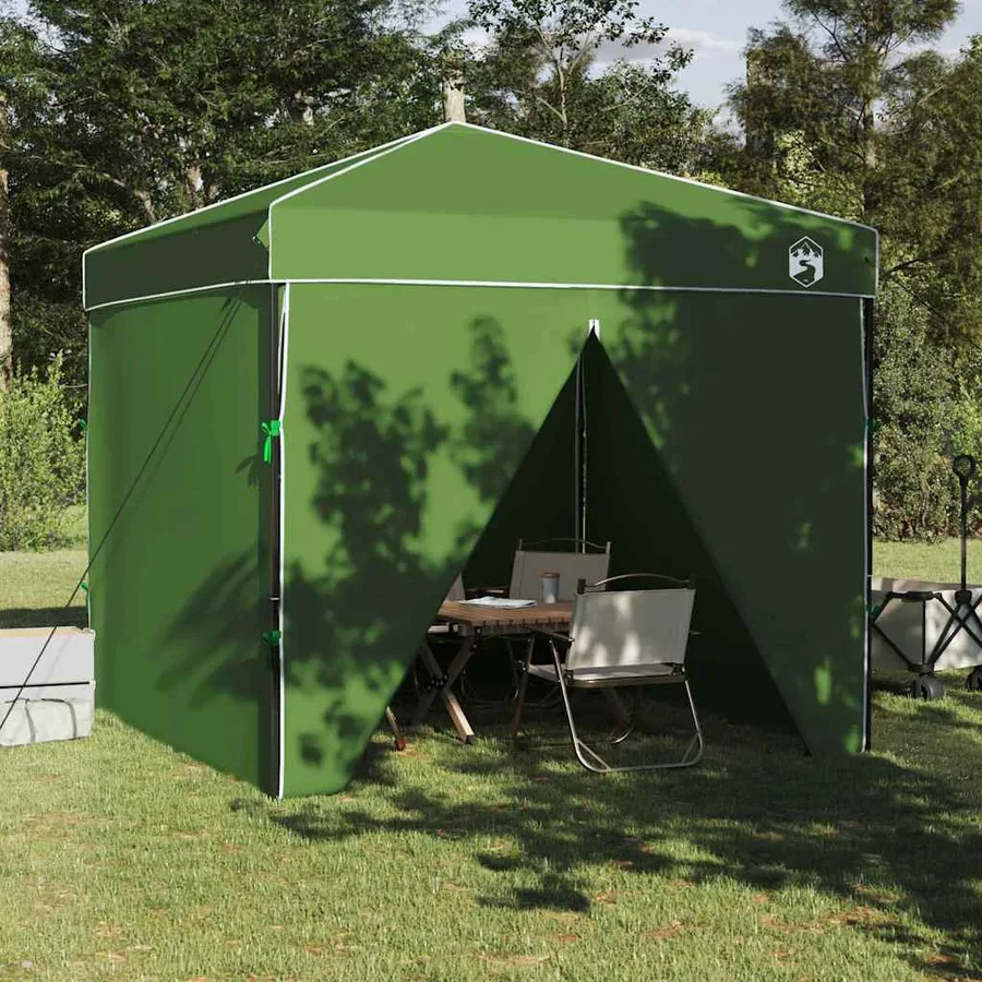 Tente à abri Vert 243 x 243 x 251 cm tissu - 3