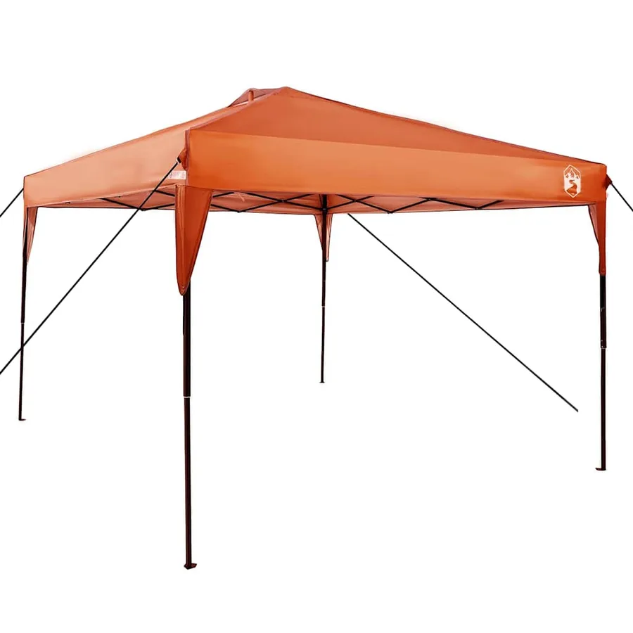 Tente à abri Orange 290 x 290 x 251 cm tissu - 2
