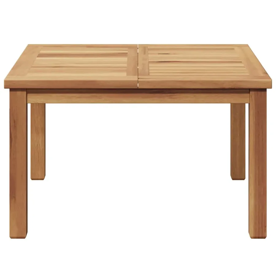 Table basse Marron 60 x 60 x 36 cm Bois de teck massif - 5