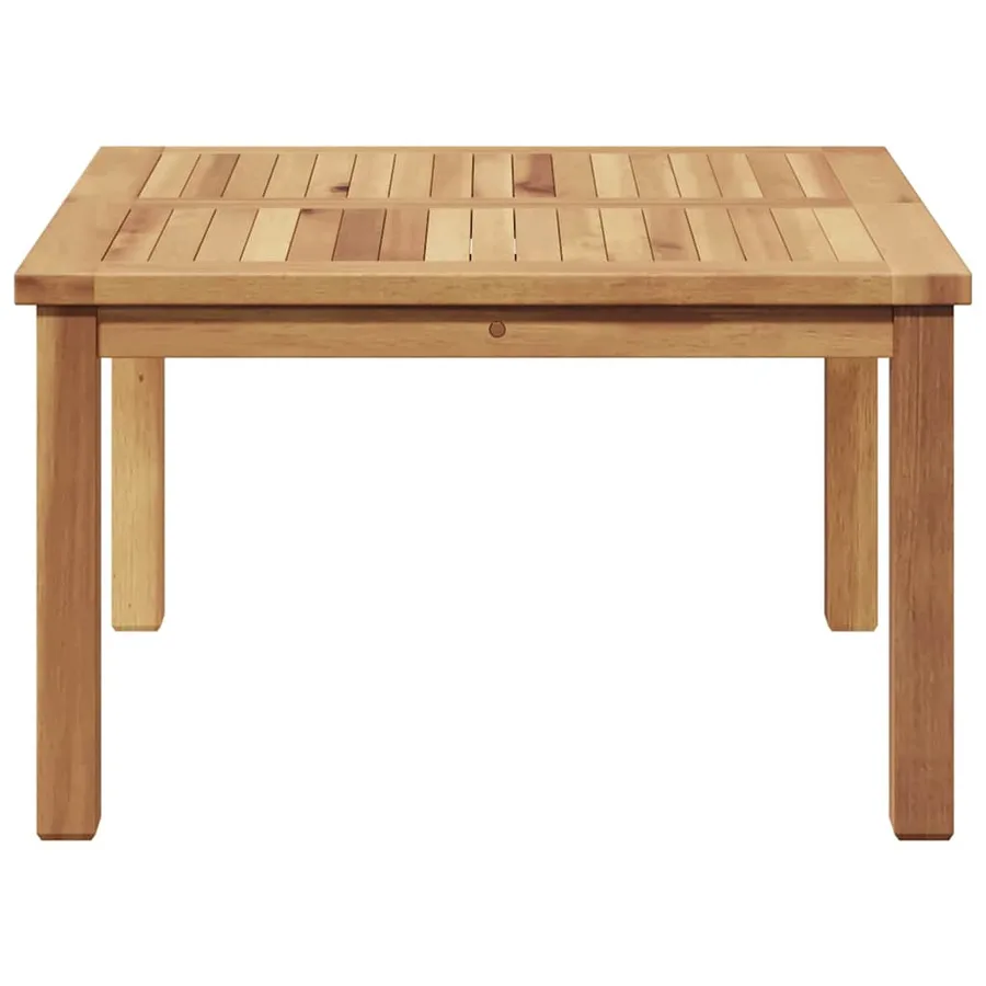 Table basse Marron 60 x 60 x 36 cm Bois de teck massif - 6