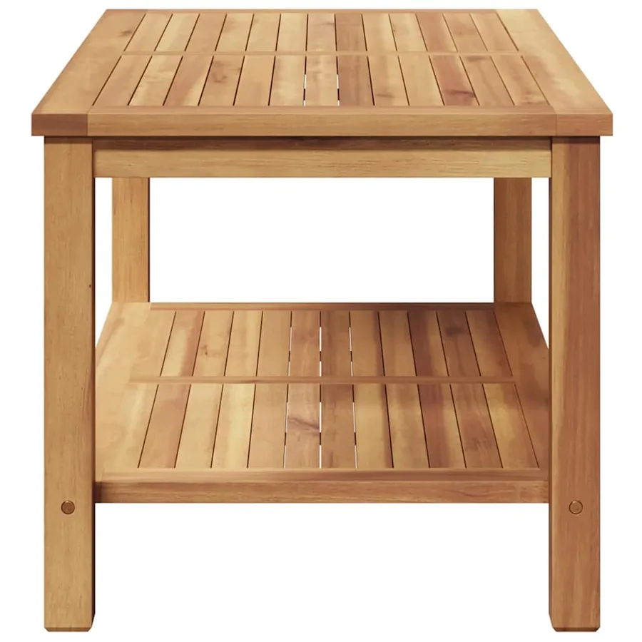 Table basse Marron 90 x 50 x 45 cm Bois de teck massif - 6