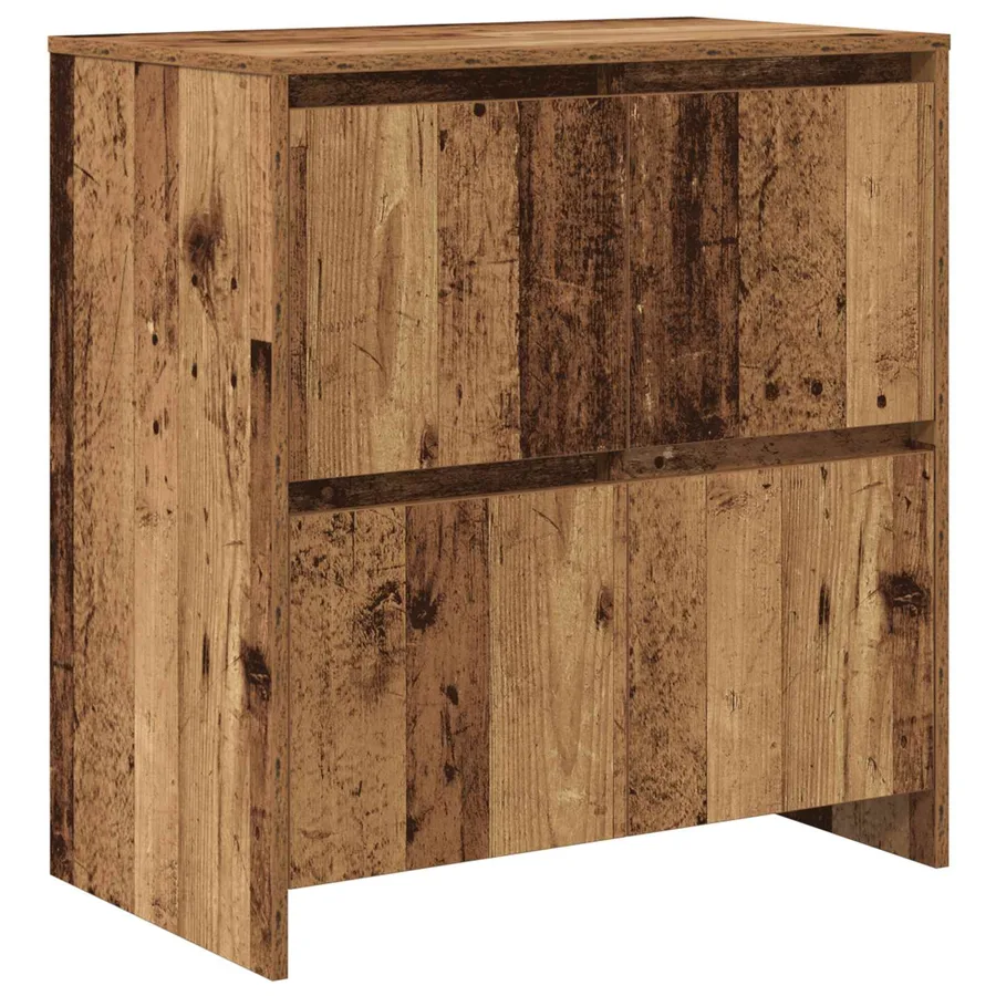 Buffet 3 pcs Bois ancien 70 x 41 x 75 cm Bois d'ingénierie - 6