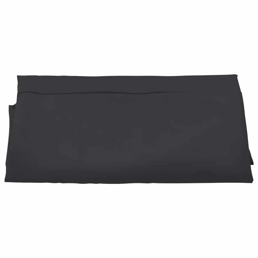 Tissu de remplacement pour parasol déporté noir 300 cm - 4