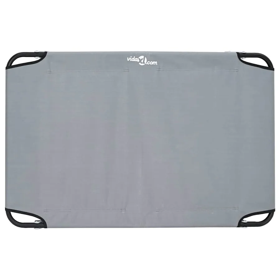 Lit pour Chien Gris clair 105 x 65 x 18 cm Acier - 6