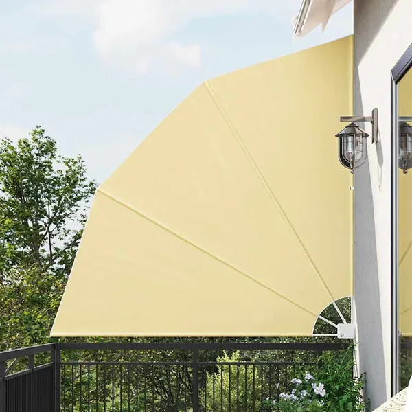 Écran de confidentialité pour balcon 210 x 210 cm Polyester