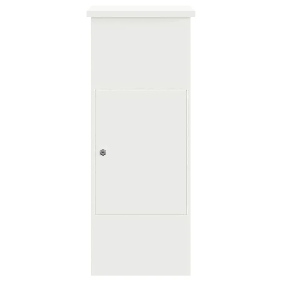 Boîte de dépôt de colis Blanc 44,5 x 29 x 110,5 cm Acier - 5