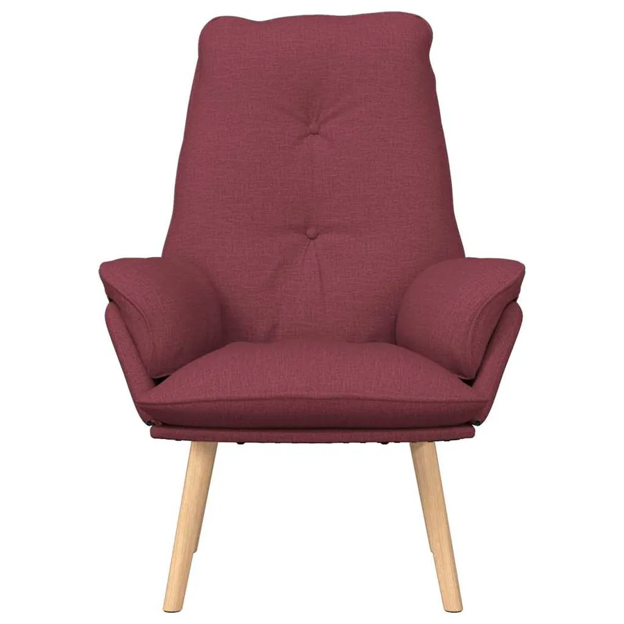 fauteuil Bordeaux 69 x 74 x 93 cm Tissu et Contreplaqué - 4