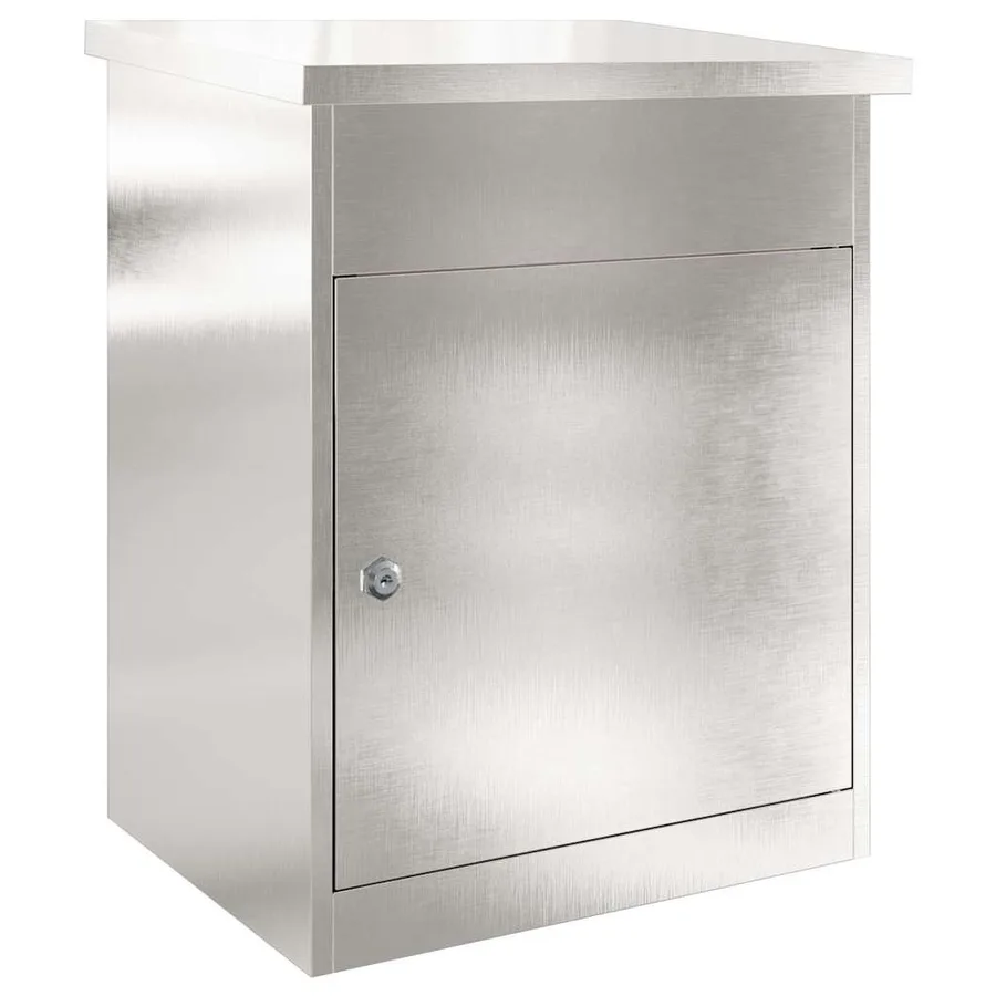 Boîte de dépôt de colis avec stockage Argenté 47,5 x 38 x 59 cm - 2