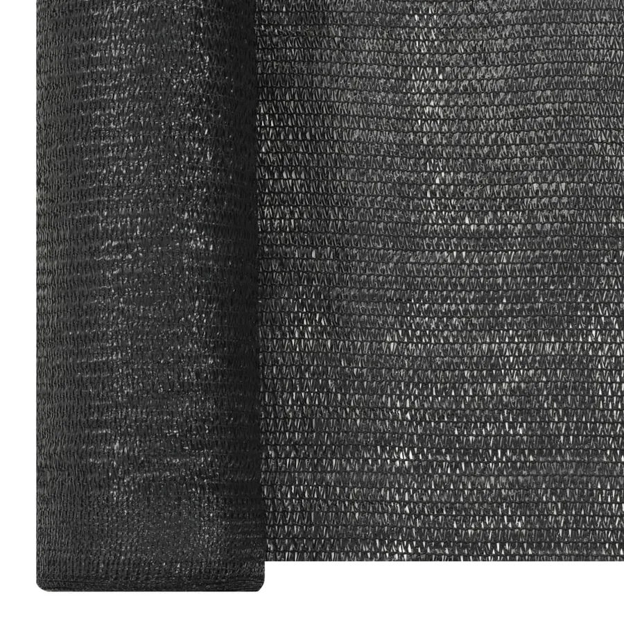 Filet brise-vue Noir 3,6x50 m PEHD 150 g/m² - 3