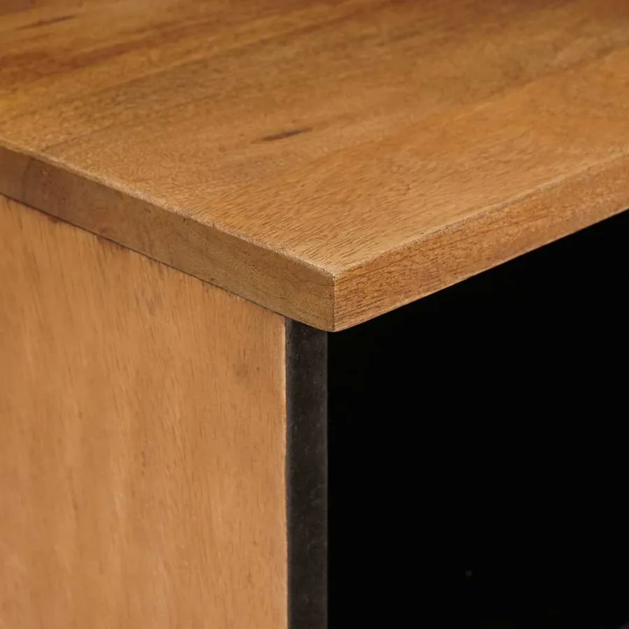Table de chevet 2 pcs Marron Clair 40 x 33 x 46 cm - 8