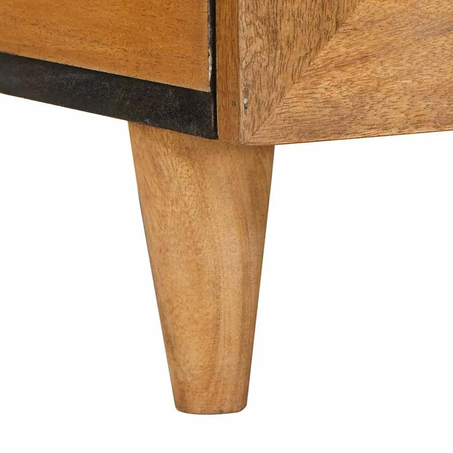 Table basse Marron Clair 80 x 54 x 40 cm Bois d'ingénierie - 8