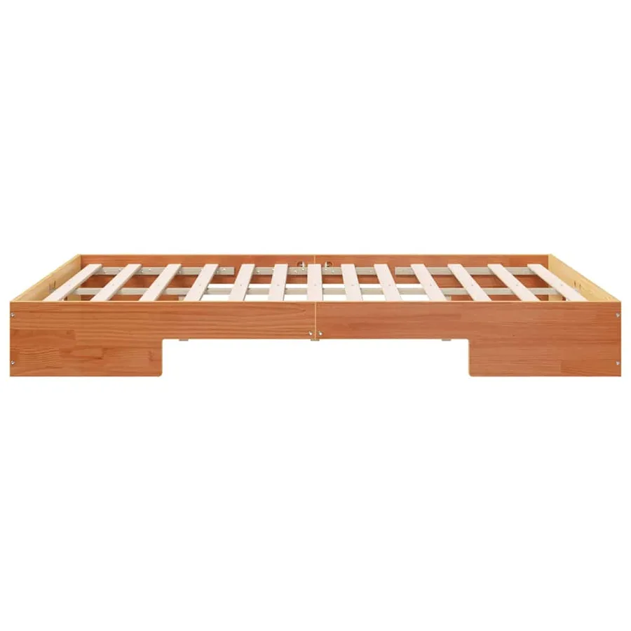 Cadre de lit Marron 160 x 200 cm - 6