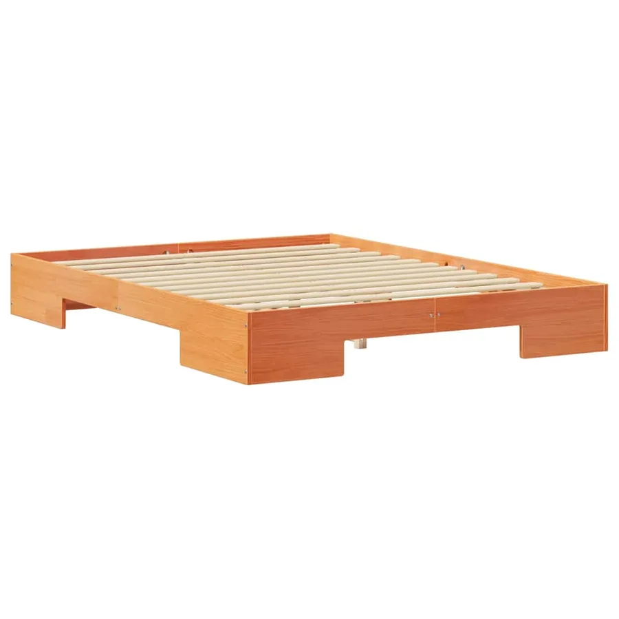 Cadre de lit Marron 160 x 200 cm - 7