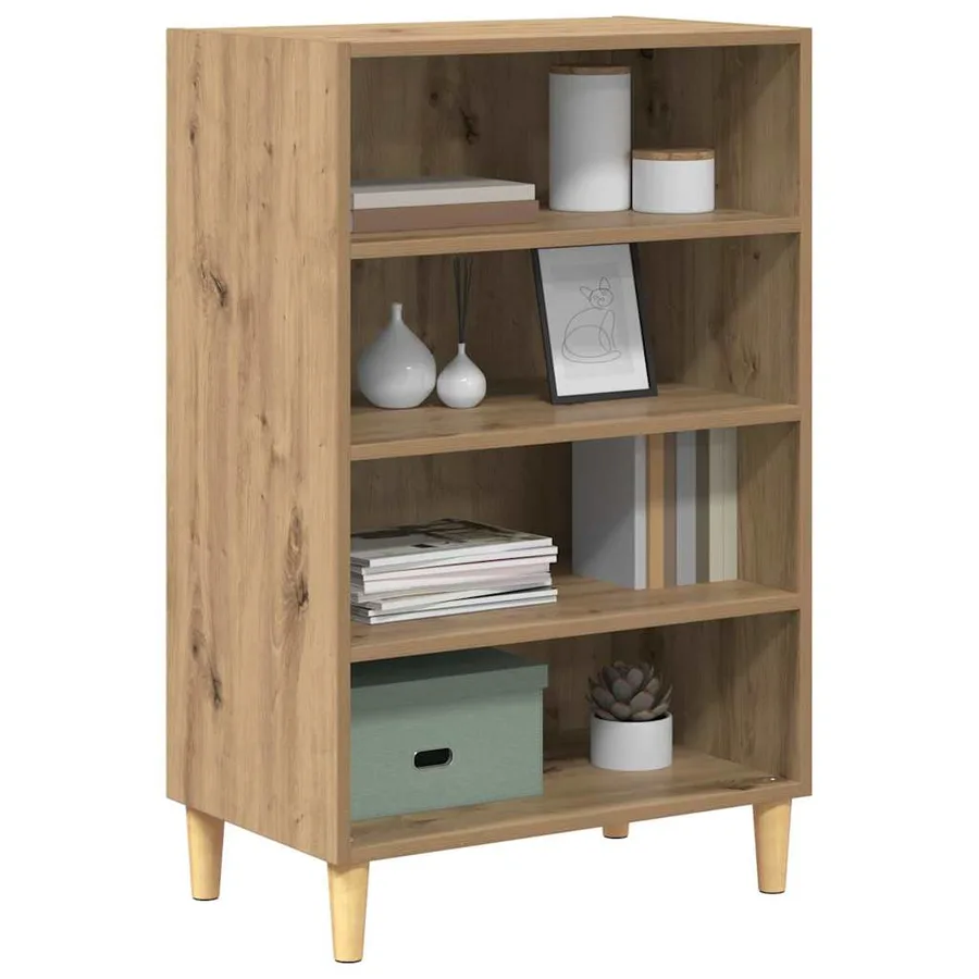 Buffet Chêne artisanal 57 x 35 x 89.5 cm Bois d'ingénierie - 3