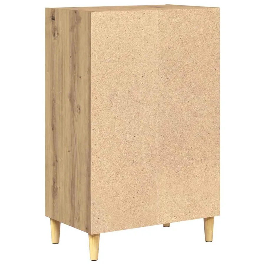 Buffet Chêne artisanal 57 x 35 x 89.5 cm Bois d'ingénierie - 7