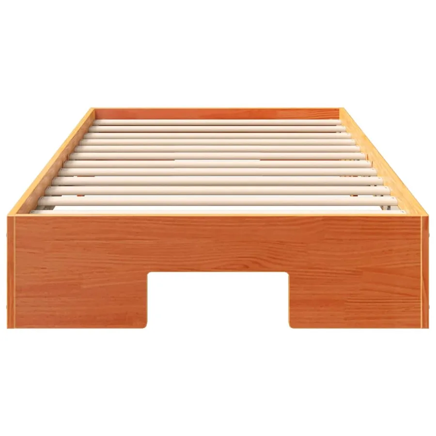Cadre de lit Marron 80 x 200 cm - 4