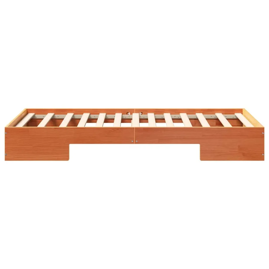 Cadre de lit Marron 80 x 200 cm - 5