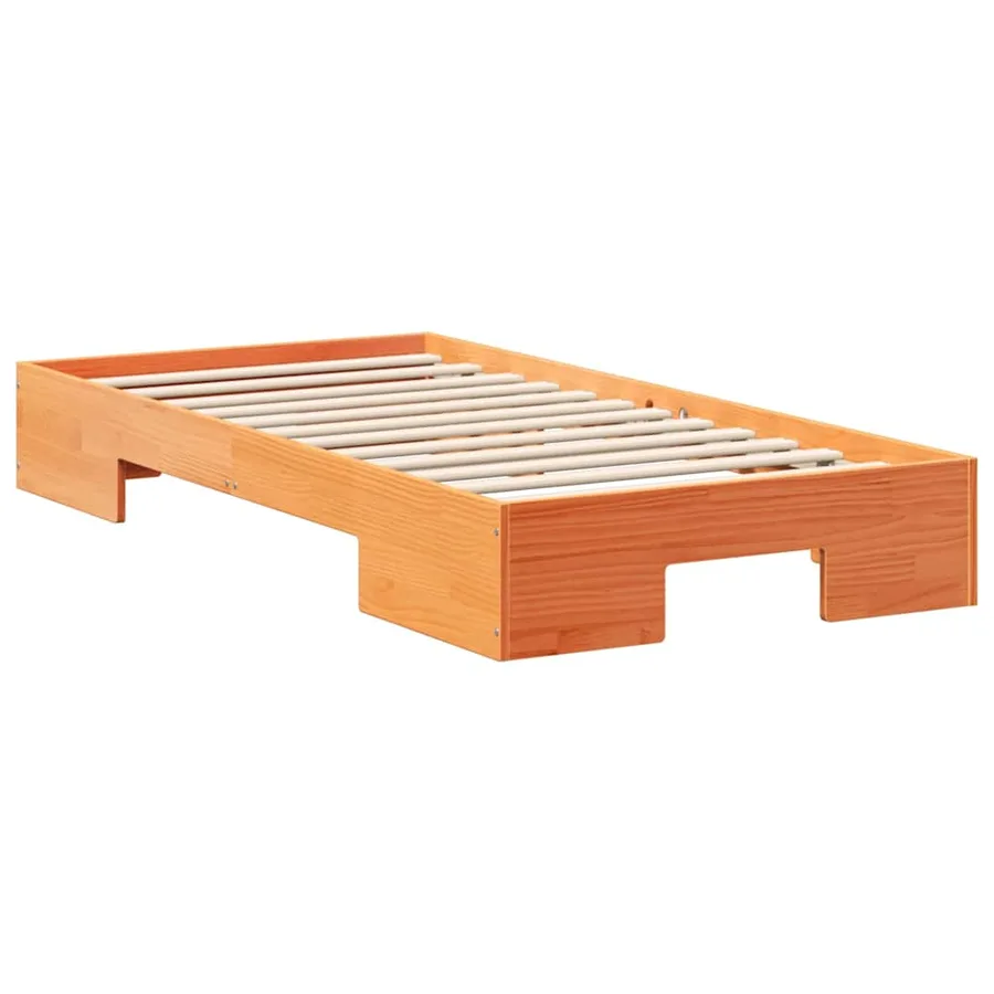 Cadre de lit Marron 80 x 200 cm - 6