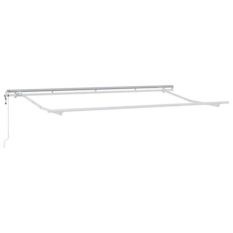 Auvent Rétractable Crème 400 x 200 cm Polyester et Aluminium - 2