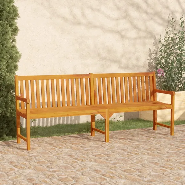 Banc de jardin 219 cm Bois d'acacia solide