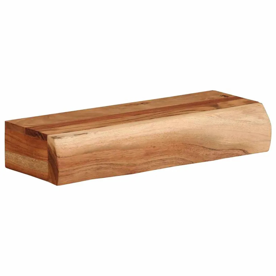 Étagères murales 2 pcs 40x17x8 cm bois massif d'acacia - 2