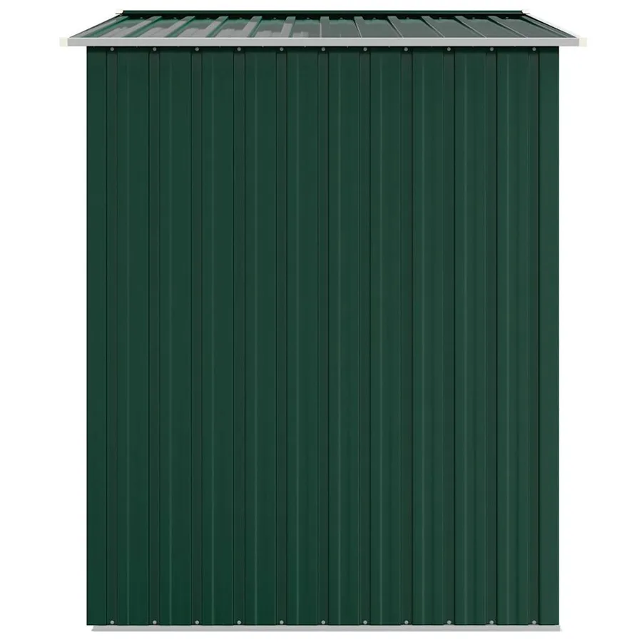 Abri de jardin Vert 205x129x183 cm Métal galvanisé - 5