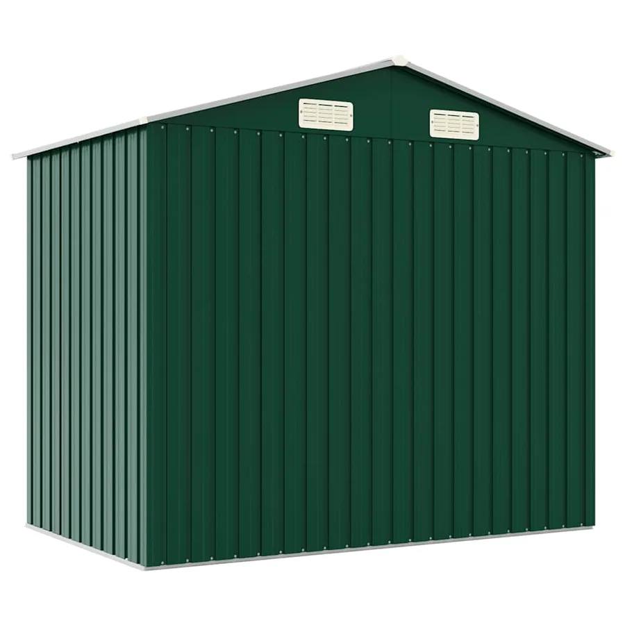 Abri de jardin Vert 205x129x183 cm Métal galvanisé - 6