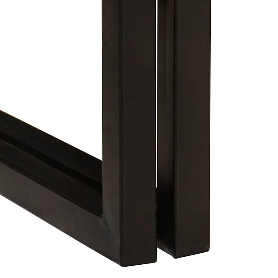 Buffet avec tiroir Marron 66 x 33 x 70 cm Bois massif recyclé - 8