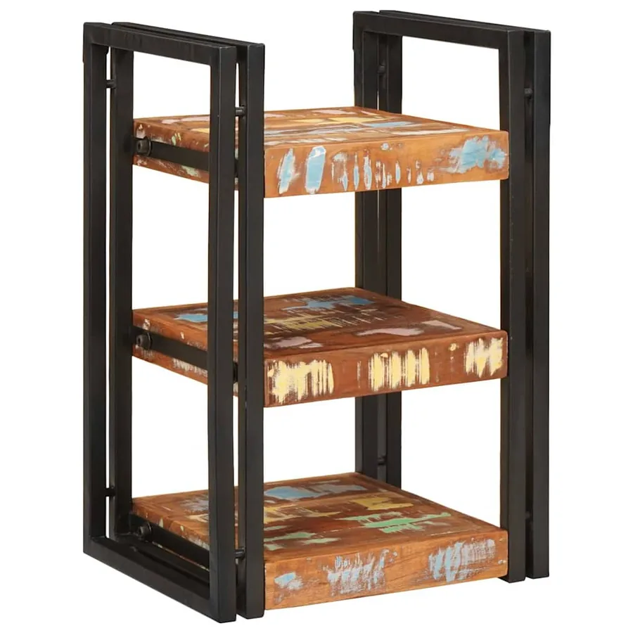 Table de chevet 2 pcs Bois massif de récupération
